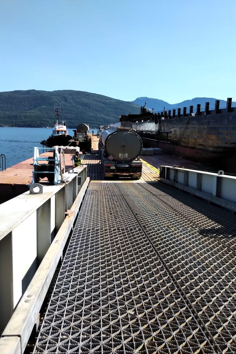 RoRo and Breakwater project in Kitimat BC